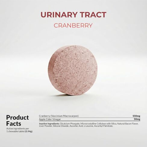 Cranberry Supplement for Dogs UTI Treatment & Bladder Support, 120 ct in Saudi Arabia