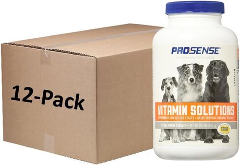 Prosense Vitamin Solutions 90 Count ، Almable Couplets for Dogs ، يساعد في دعم العافية بشكل عام (P-87039) in Kuwait