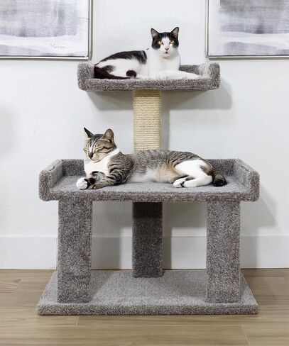 Prestige Cat Trees Maine Coon Cat Perch-Gray in Saudi Arabia
