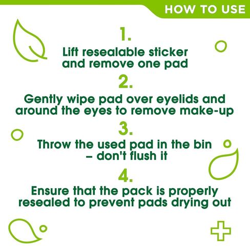 Simple Kind To Eyes Eye Make Up Remover Pads 30 Pieces in Kuwait