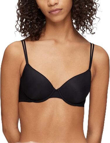 Calvin Klein Women's Sheer Marquisette Lightly Lined Demi Bra in Kuwait
