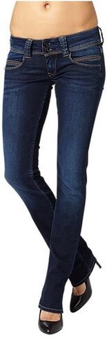 Pepe Jeans Gen Jeans Women Blue / H06 - EU 40/42 (US 31/32) - Straight Jeans Pants in Saudi Arabia