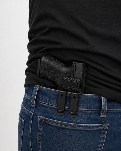 IWB Gun Holster - G 19 Gens 3-6 w/O Light PLX | Handmade Kydex Pistol Holsters w/Custom Claw Kit | EYV Holsters in Saudi Arabia