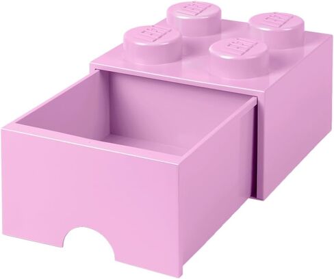 LEGO Light Purple Brick Drawer 4, 25 x 25 x 18 cm in Kuwait