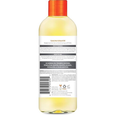 Cantu Mens Beard Oil 3.4 Ounce (100ml) in Kuwait