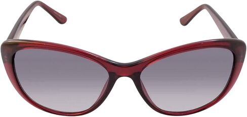Calvin Klein Women's CK19560S Oval Sunglasses, Tortoise/Gradient Brown, 57mm,16mm,140mm in Kuwait