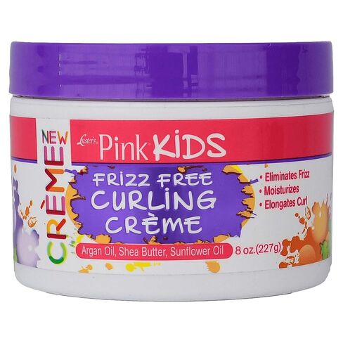 Luster's Pink Kids Frizz Free Curling Creme, 8 Ounce Made with Argan Oil, Shea Butter and Sunflower Oil. in Saudi Arabia