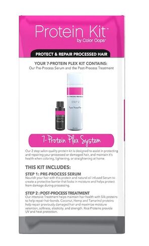 Color Oops Protein Kit | 2 Step Process to Protect & Repair Damaged Hair in Kuwait