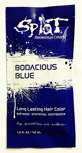 SPLAT Splat Hair Color 1.5 Oz Individual Packs Bodacious Blue in Kuwait
