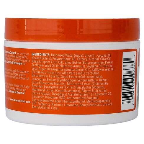 Luster's Pink Kids Curl Creation Custard for Twists & Braids, 8 Ounce Made with Coconut Oil, Shea Butter and Olive Oil. in Saudi Arabia