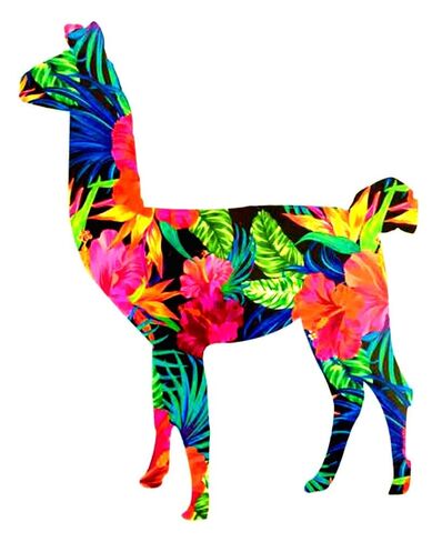 Llama Decal - Llama Sticker - No Drama Llama - Car Window, Laptp, Tumbler, Water Bottle, Bumper - You Choose Size and Color in Kuwait