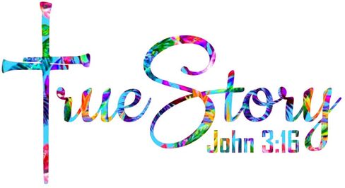 True Story John 3:16 Decal, Jesus Decal, Faith Decal, Cross, Christian Decal, Spiritual Decal, Religious Decal, Yeti Cup Decal, Car Decal in Kuwait