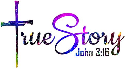 True Story John 3:16 Decal, Jesus Decal, Faith Decal, Cross, Christian Decal, Spiritual Decal, Religious Decal, Yeti Cup Decal, Car Decal in Kuwait