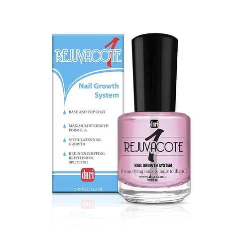 duri Rejuvacote 1 Original Maximum Strength Nail Growth System Base, Top Coat and Quit Anti Bite - Stops Nail, Cuticle Biting Treatment Combo Pack in Saudi Arabia