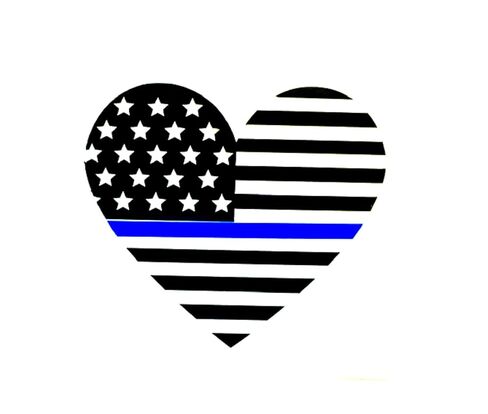 Thin blue line flag decal, police flag, police wife, blue lives matter, law enforcement, police yeti sticker deputy wife police officer gift in Saudi Arabia