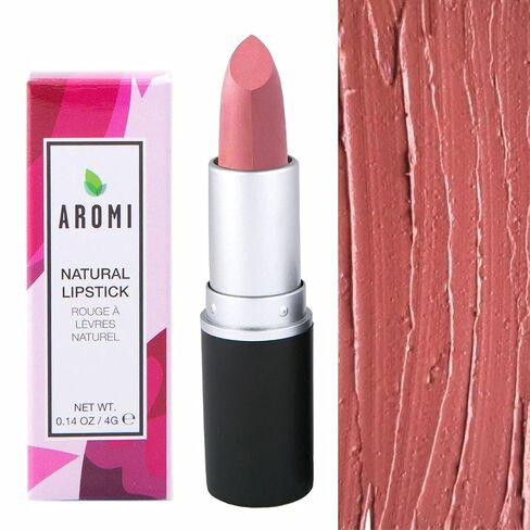 Natural Lipstick | Pink Mauve Lipstick, Vegan, Cruelty-free Beauty, Handcrafted, Small Batch, Dye-free, Palm-free (Ash Rose) in Saudi Arabia