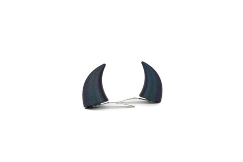 Devil Clip-on Horns (White) in Saudi Arabia