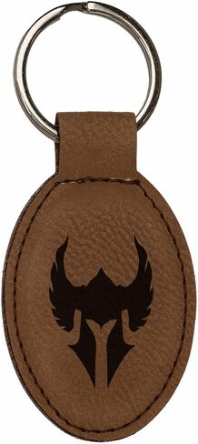 DND Gifts Paladin Class Symbol Engraved Leatherette Keychain in Saudi Arabia