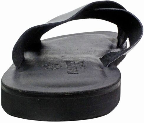 Malibu Black Men’s Italian Leather Sandals Shoes in Kuwait