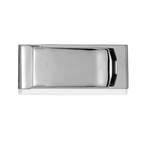 Stylish Two Toned Stainless Steel Money Clip in Saudi Arabia