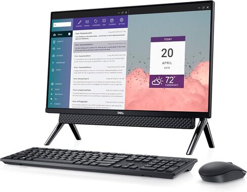 Dell Inspiron 5400 AIO 23.8 Inch FHD Touch All in One, Intel Core i5-1135G7, 8GB 2666MHz DDR4, 512GB SSD, Iris Xe Graphics , Windows 10 Home in Kuwait