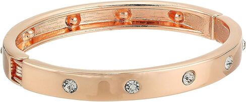 Guess Narrow Hinge with Crystal Bangle Bracelet in Kuwait