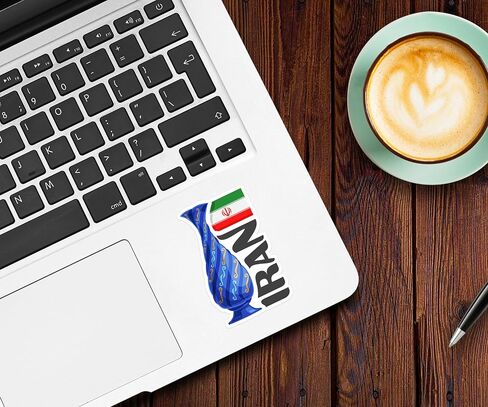 Iran Souvenir Stickers 3-Pack - Handmade Travel Collectible Decals - Flag & Landmark Design (2" Wide (Small)) in Saudi Arabia