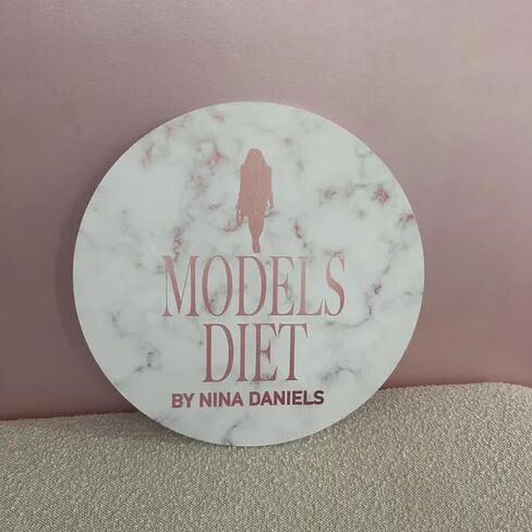 Custom Small Business Sign Logo, Your Actual Logo Round Hanging Sign Minimalist Design Booth Custom Circle Personalized Wall Art Color Acrylic Print in Kuwait