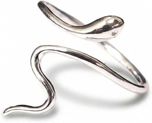 Sterling Silver Toe Ring for Women, Adjustable Open Band, Handmade in Kuwait