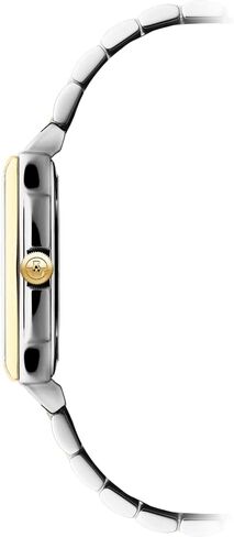 Raymond Weil Toccata Ladies Two-Tone Quartz Watch - 25 mm, Two-Tone White Dial, Black Roman Numeral Indexes (5925-STP-00300) in Kuwait