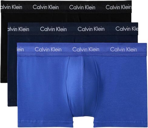 Calvin Klein Men's Underwear Cotton Stretch 4 Pack Low Rise Trunks in Kuwait