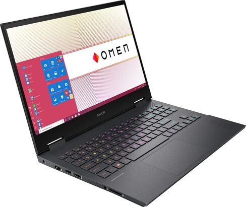 HP - OMEN Gaming 15.6" Laptop - AMD Ryzen 7 - 8GB Memory - NVIDIA GeForce GTX 1660 Ti - 512GB SSD - Mica Silver in Kuwait