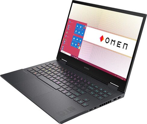 HP - OMEN Gaming 15.6" Laptop - AMD Ryzen 7 - 8GB Memory - NVIDIA GeForce GTX 1660 Ti - 512GB SSD - Mica Silver in Kuwait