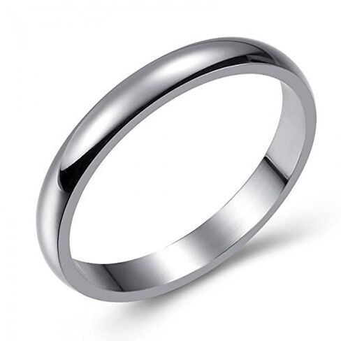 2.5mm Tiffany Regular Fit - White Gold in Saudi Arabia