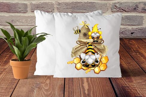 Gnome Bee Sublimation Transfer, Ready to Press Sublimation, Beehive Sub Image, Summer Sublimation Transfer, Bees, Gnomes, Honeycomb Transfer in Saudi Arabia