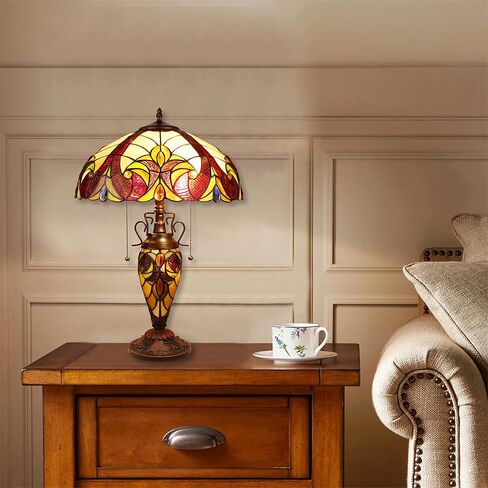 Chloe Lighting Adia Victorian-Style Dark Bronze 3 Light Double Lit Table Lamp 16" Wide in Saudi Arabia