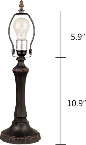 Chloe Lighting GRENVILLE Victorian-Style Dark Bronze 1 Light Table Lamp 12" Wide in Saudi Arabia