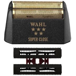 Wahl Professional 5 Star Series Finale Shaver Replacement Super Close Gold Foil & Cutter Bar Assembly, Hypo-Allergenic, Super Close, Bump Free Shaving for Professional Barbers and Stylists-Model 7043 in Saudi Arabia