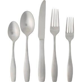 Gibson Home 20 Piece Flatware Copper Polish Silverware Set - Stainless Steel Utensils - Forks, Spoons, Knives in Kuwait