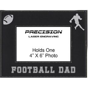 Football Dad Leatherette Picture Frame in Saudi Arabia