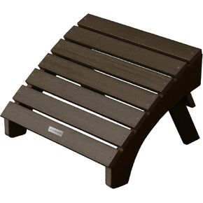 highwood AD-OTL1-WBR Adirondack Folding Ottoman, Woodland Gray in Kuwait
