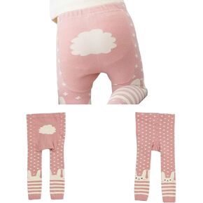 Evelin LEE Baby Unisex Cute Leggings Spring Fall Cartoon Seamless Knitted Warm Tights in Saudi Arabia