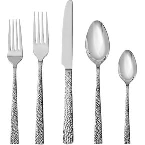 Fortessa Nomad 18/0 Stainless Steel, 60 Piece Flatware Set (Service for 12), Silver in Kuwait