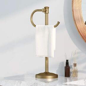 BESy Stand Hand Towel Holder, Countertop Towel Bar, Oil Rubbed Bronze in Kuwait
