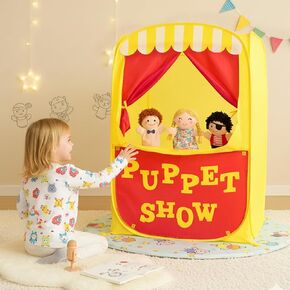Alvantor® Puppet Show Theater & Lemonade Stand 2 in 1 Kids Tent Portable in Kuwait