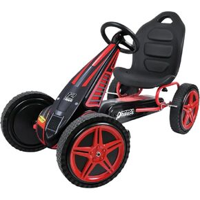 hauck Kids Pedal Go Kart, Hurricane 4 Wheel Bike Cart, Ages 4-10, Red in Saudi Arabia