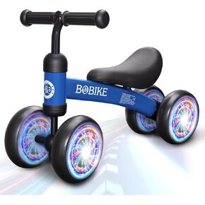 Bobike Baby Balance Bike Toys for 12-36 Months Kids Toy Boy and Girls Gifts Toddler Best First Birthday Gift Children Walker No Pedal Infant 4 Wheels Bicycle in Saudi Arabia