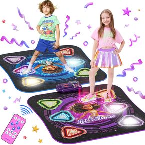 Dance Mat for 3-12 Year Old Girls, Frozen Toys Dance Pad with Bluetooth in Kuwait