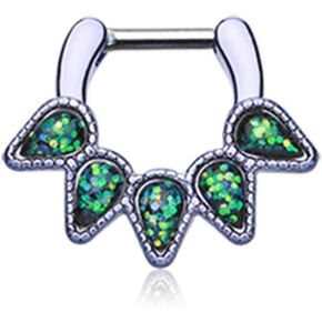 Colorline Opal Quinary Spear Septum Clicker in Kuwait