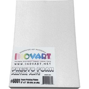 Inovart Presto Foam Printing Plates, 6"x9", 30 Sheets in Saudi Arabia